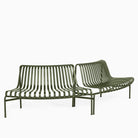 HAY Palissade Park Dining Bench Out Olive