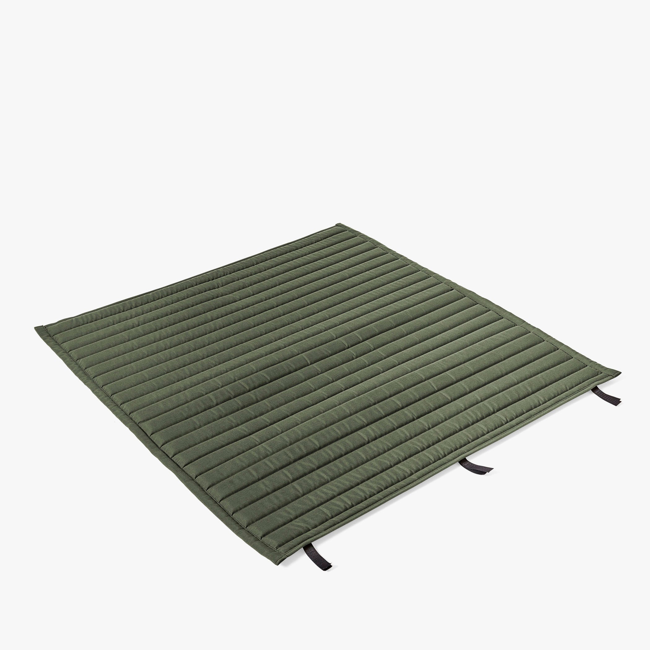 HAY Palissade Seat Cushion for Dining Bench - Quilted Olive