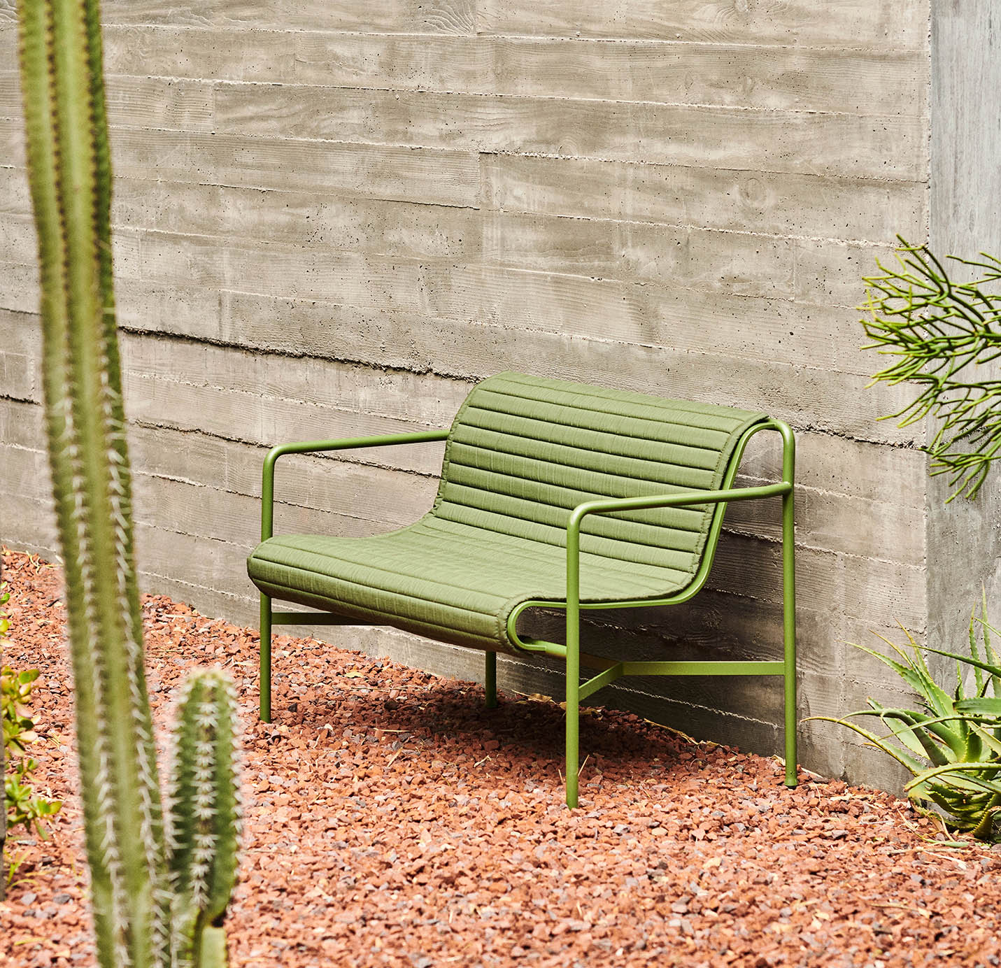 HAY Palissade Seat Cushion for Dining Bench - Quilted