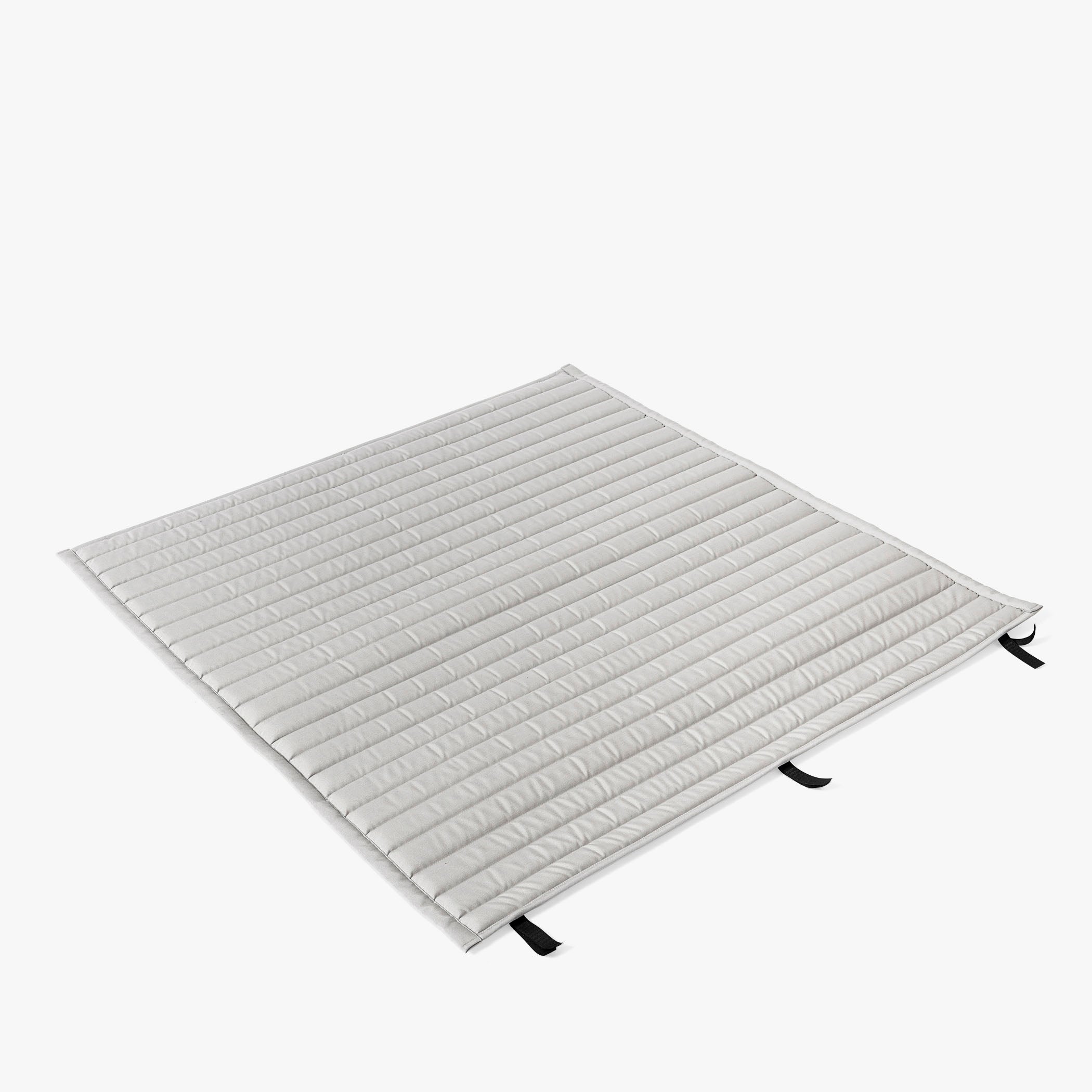HAY Palissade Seat Cushion for Dining Bench - Quilted Sky Grey