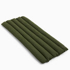 HAY Palissade Seat Cushion for Lounge Armchair High - Soft Quilted Olive