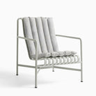 HAY Palissade Seat Cushion for Lounge Armchair High - Soft Quilted Sky Grey