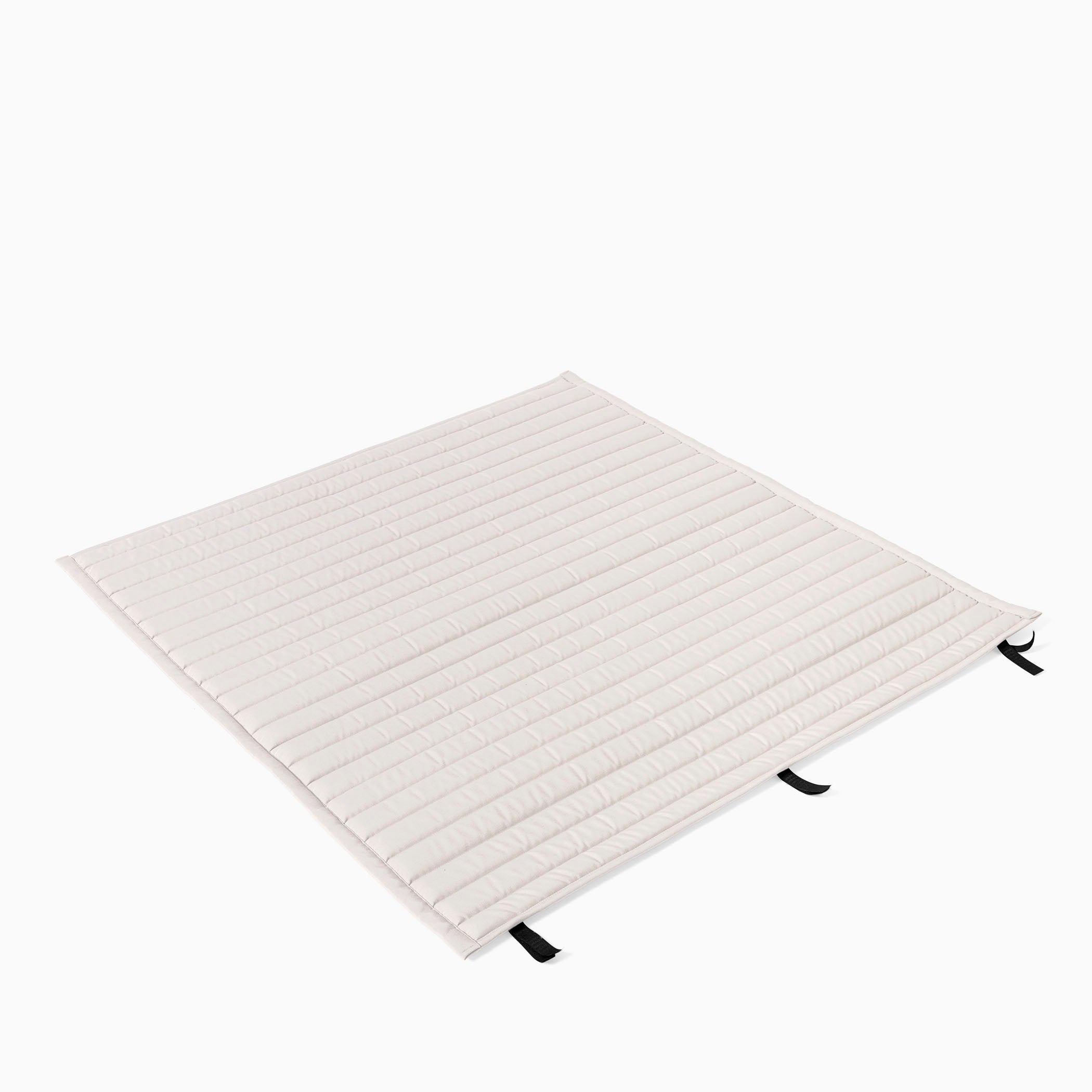 HAY Palissade Seat Cushion for Dining Bench - Quilted Cream White