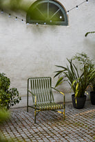 HAY Palissade Lounge Chair - High Olive