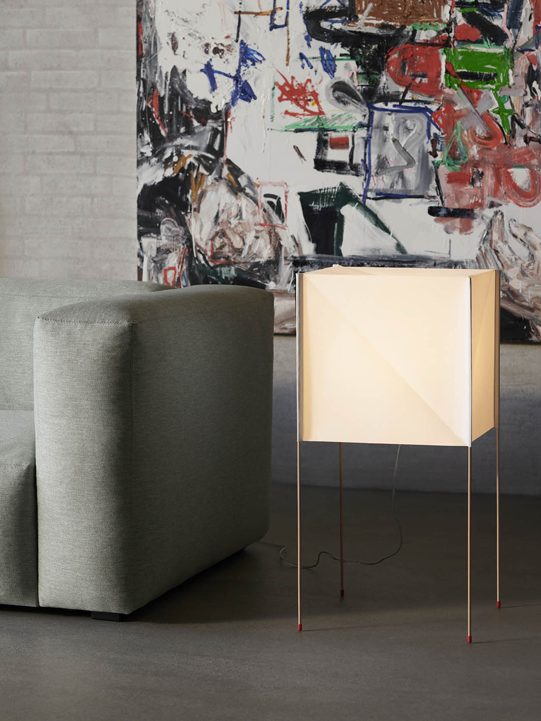 HAY Paper Cube Floor Lamp