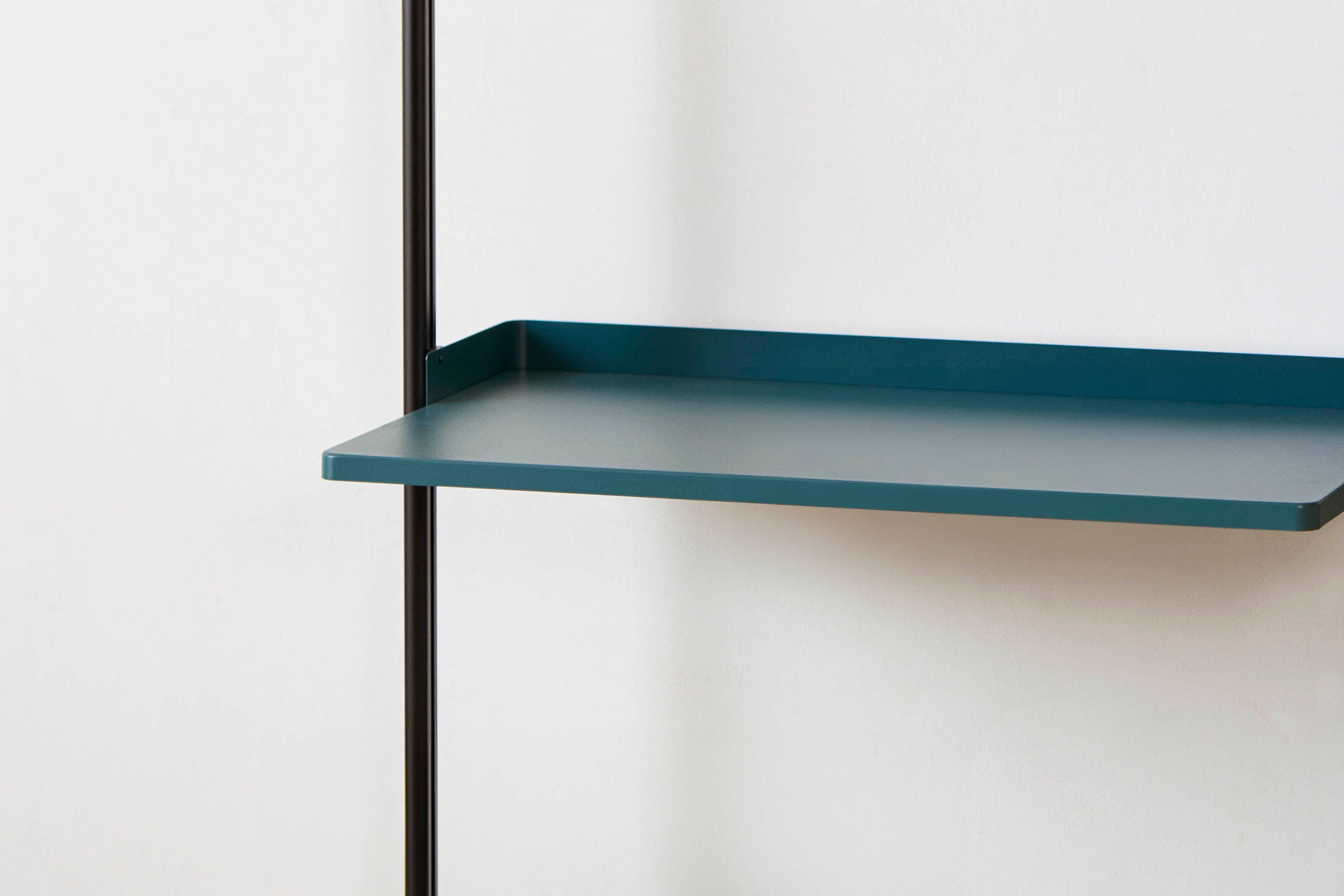 HAY Pier System 133 Blue Steel with Black Aluminum Profile