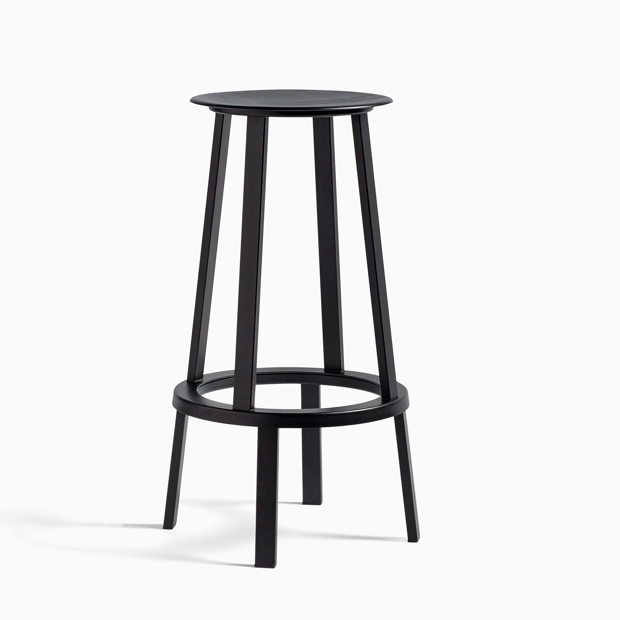 HAY Revolver Bar Stool High Black