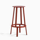 HAY Revolver Bar Stool High Lava Red