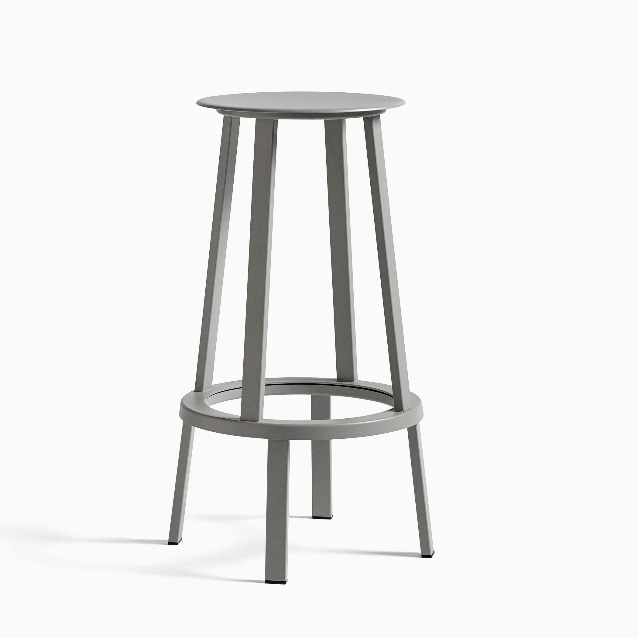 HAY Revolver Bar Stool High Sky Grey