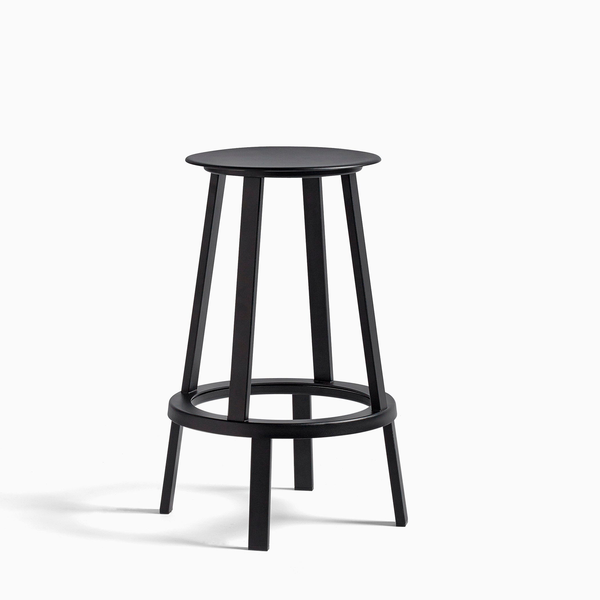 HAY Revolver Bar Stool Low Black