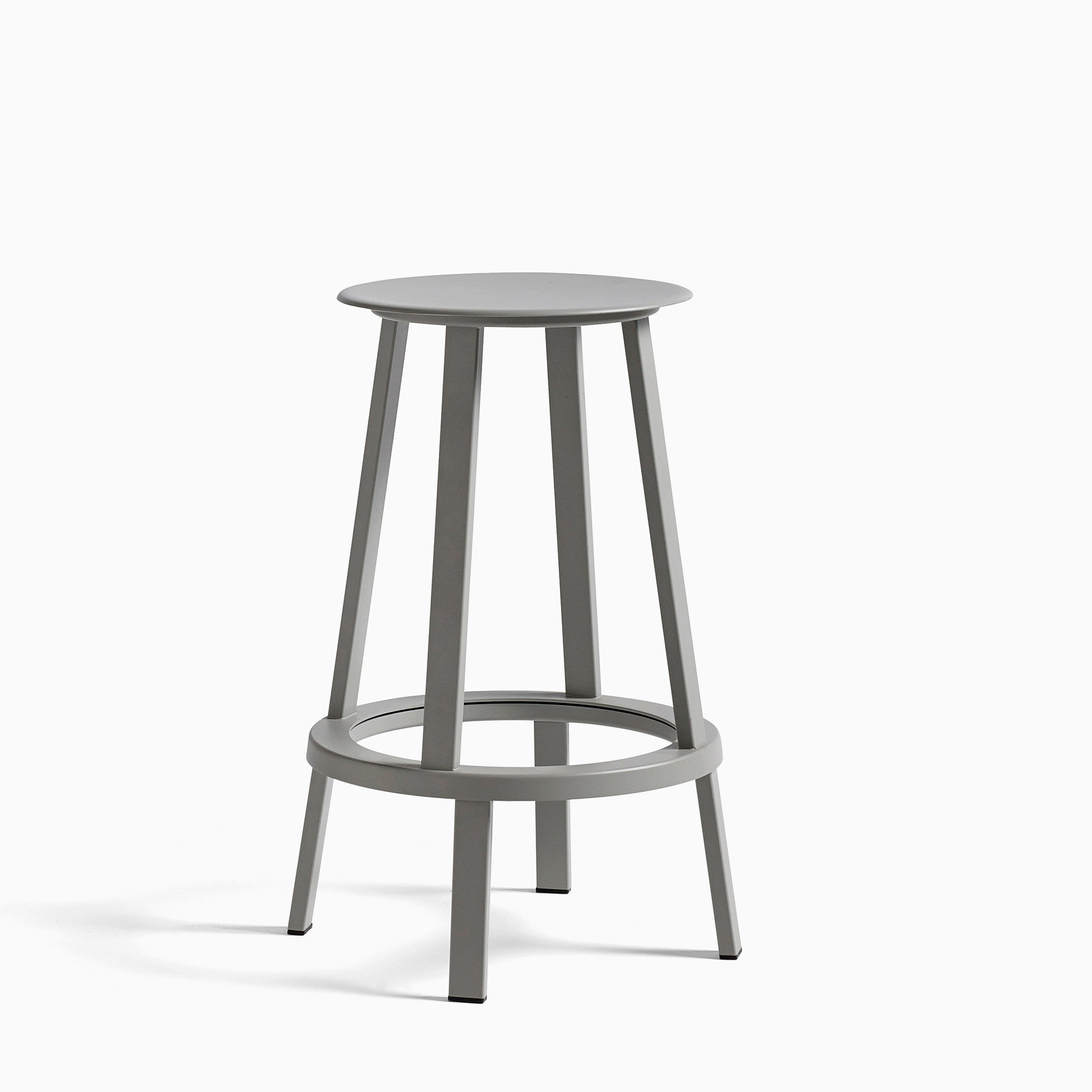 HAY Revolver Bar Stool Low Sky Grey