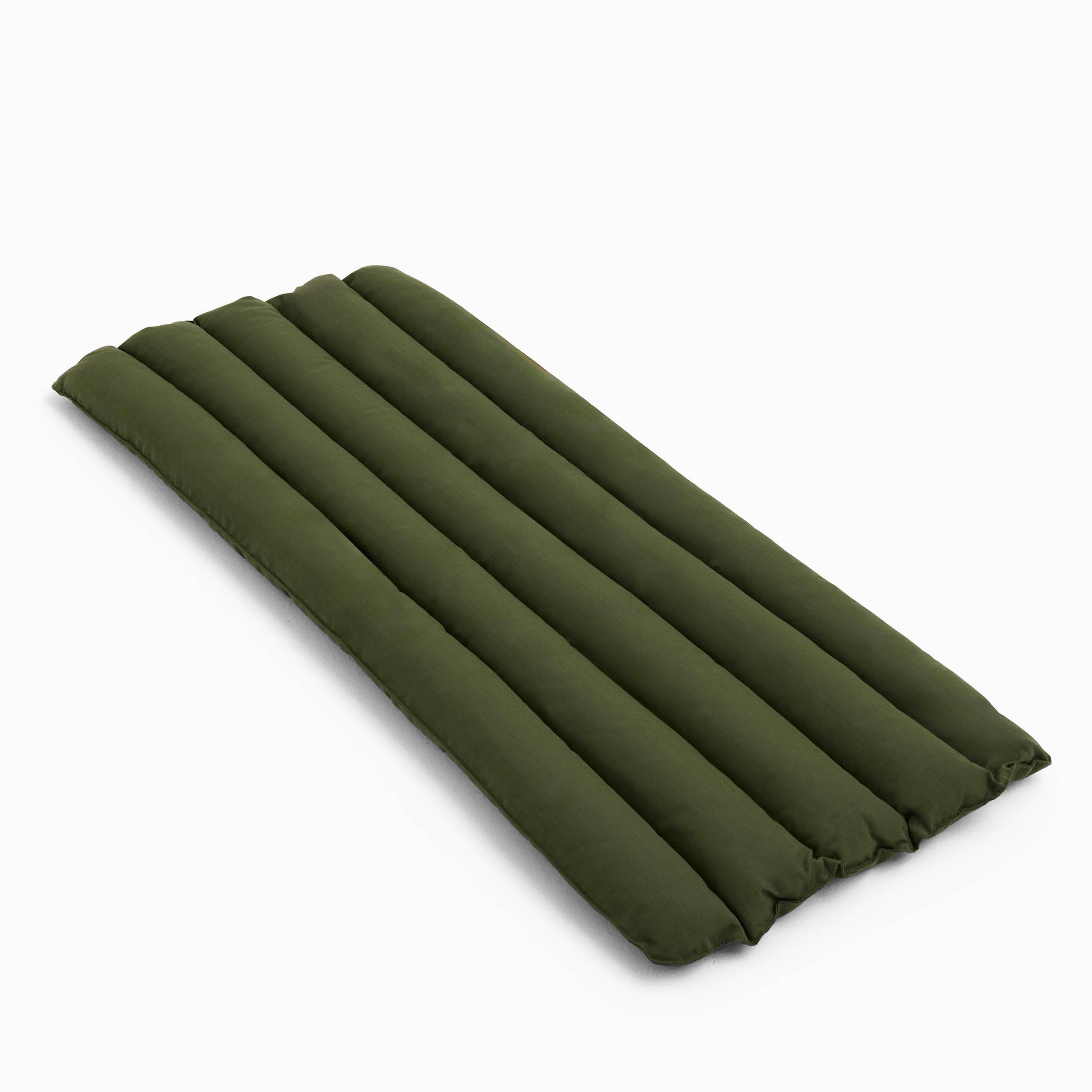 HAY Palissade Seat Cushion for Lounge Armchair High - Soft Quilted Olive