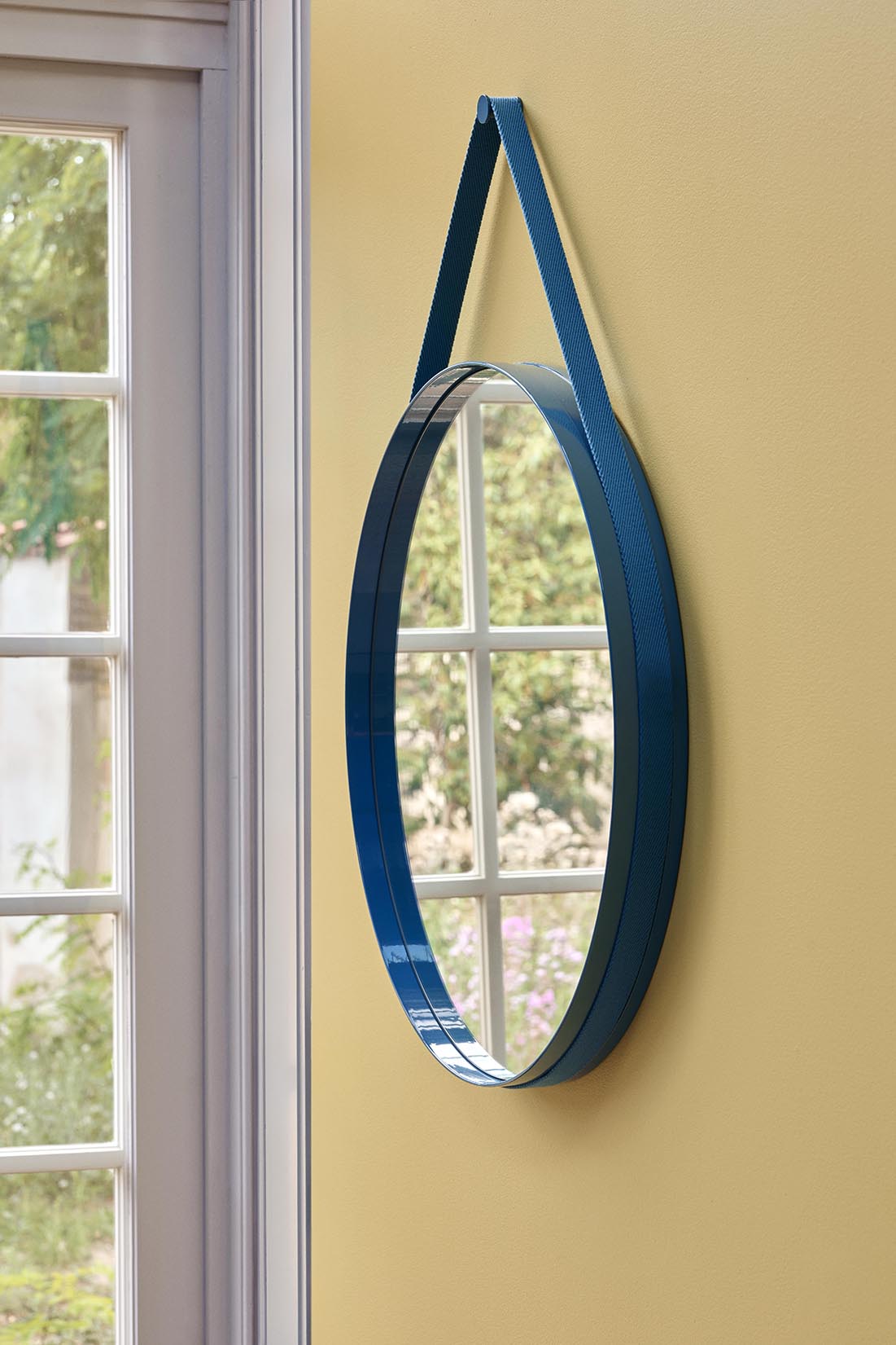 HAY Strap Mirror 50cm Blue