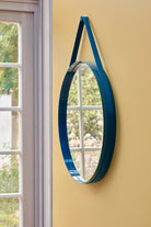 HAY Strap Mirror 50cm Blue