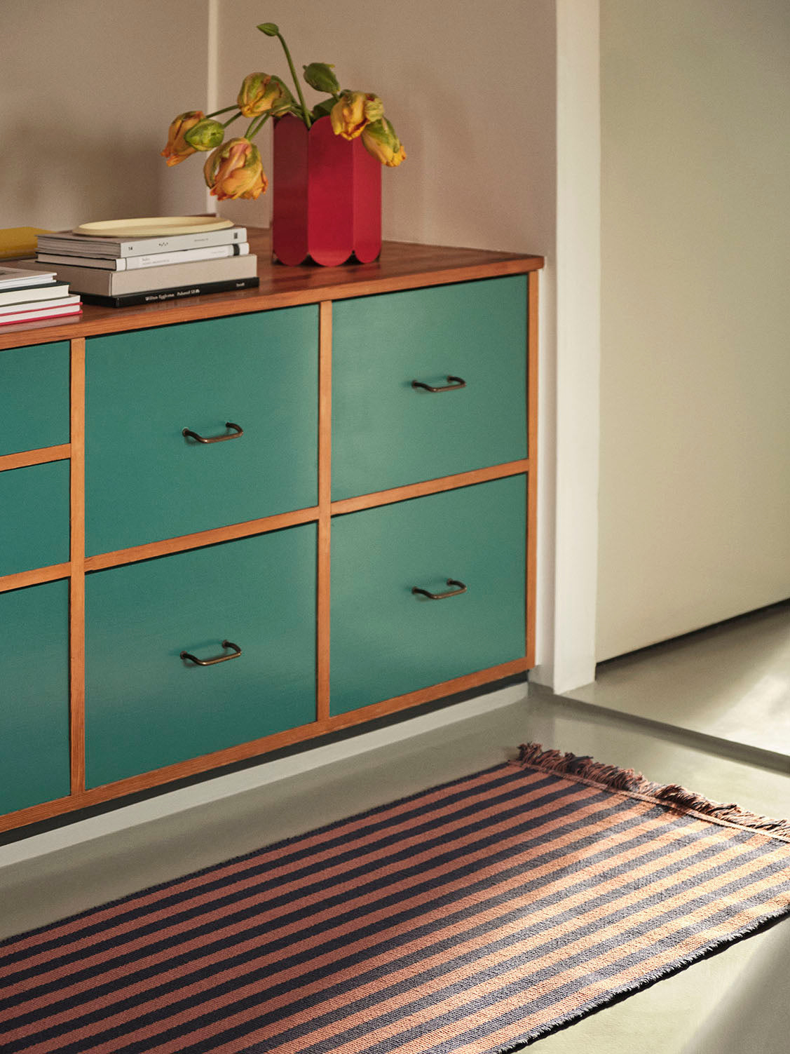 HAY Stripes and Stripes 300x65cm Navy Cacao