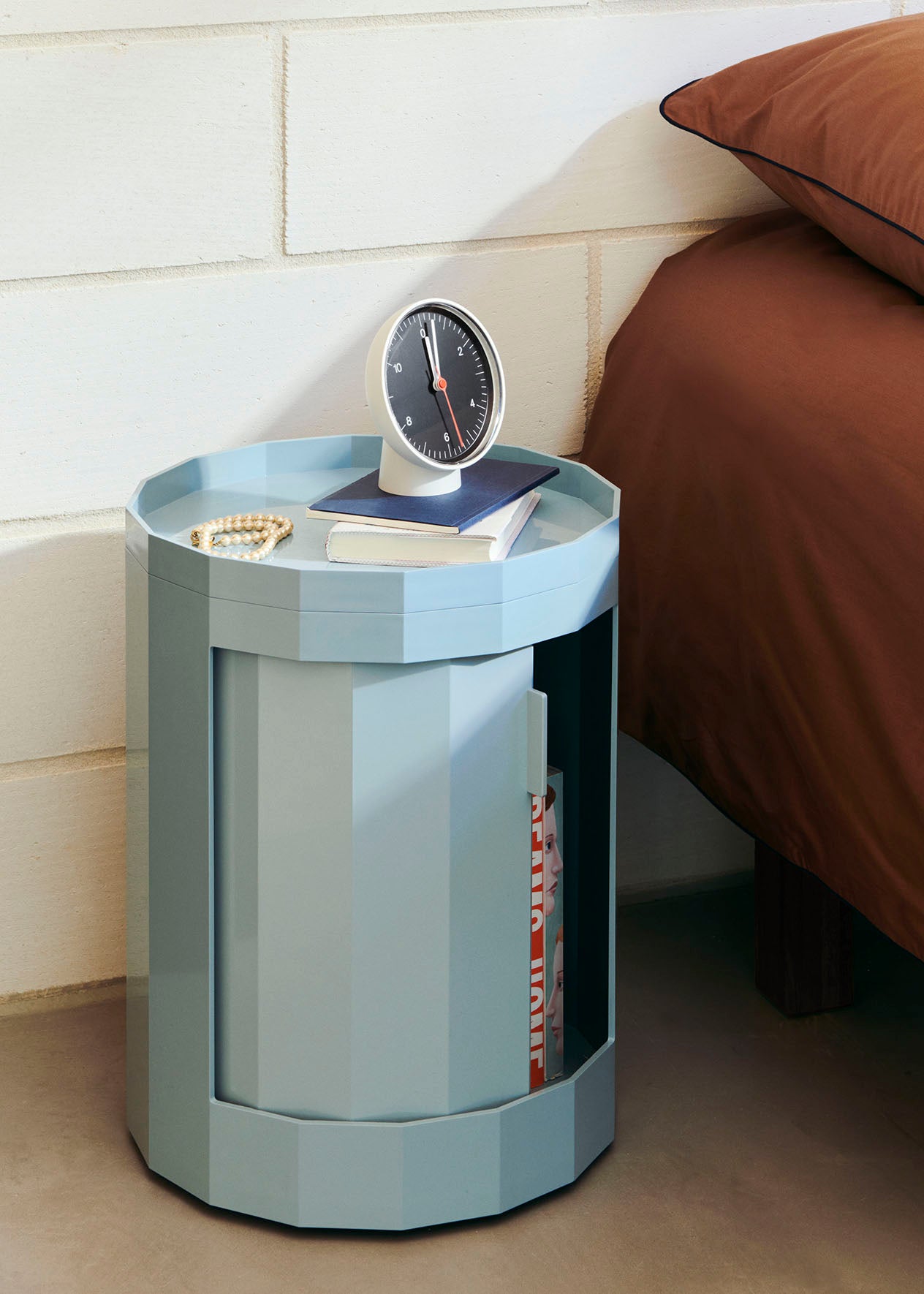 HAY Table Clock - Black