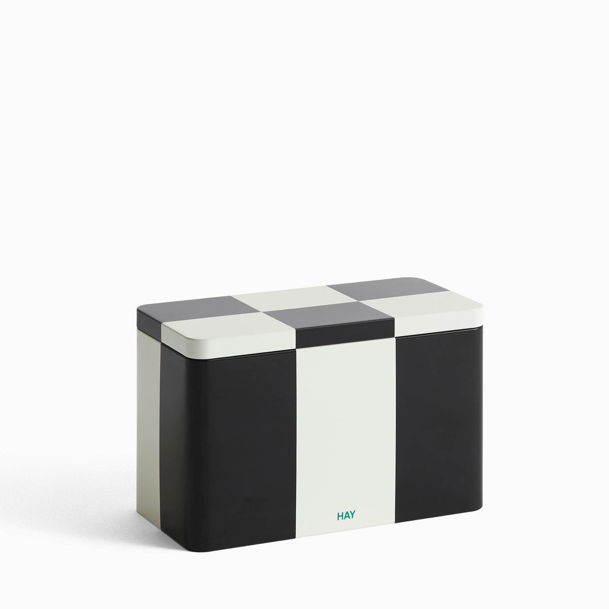 HAY Tin Container Medium - Black & Off-white – Arrival Hall