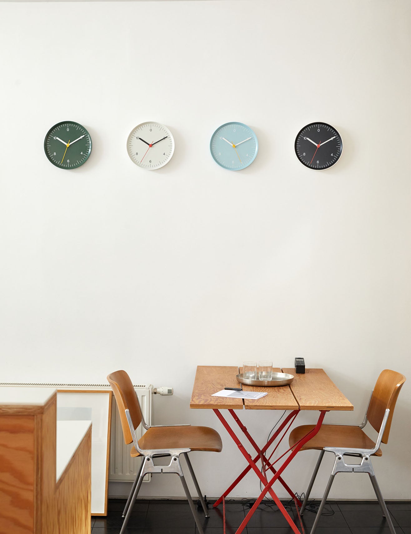 HAY Wall Clock Green