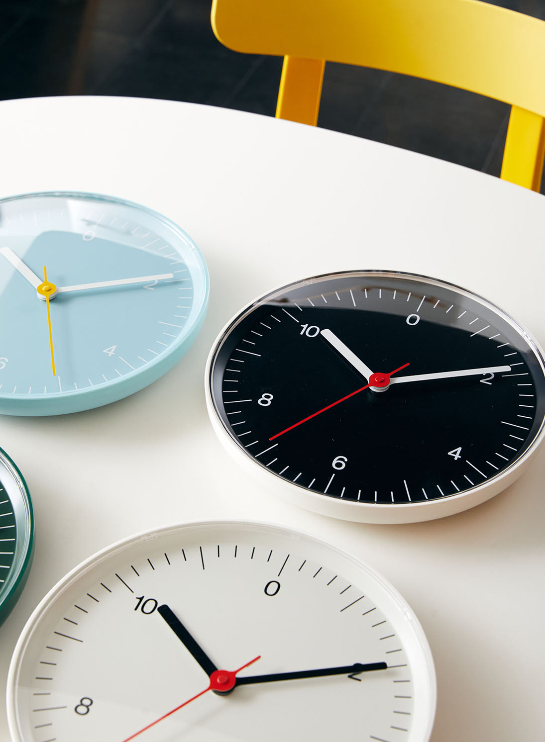 HAY Wall Clock Black