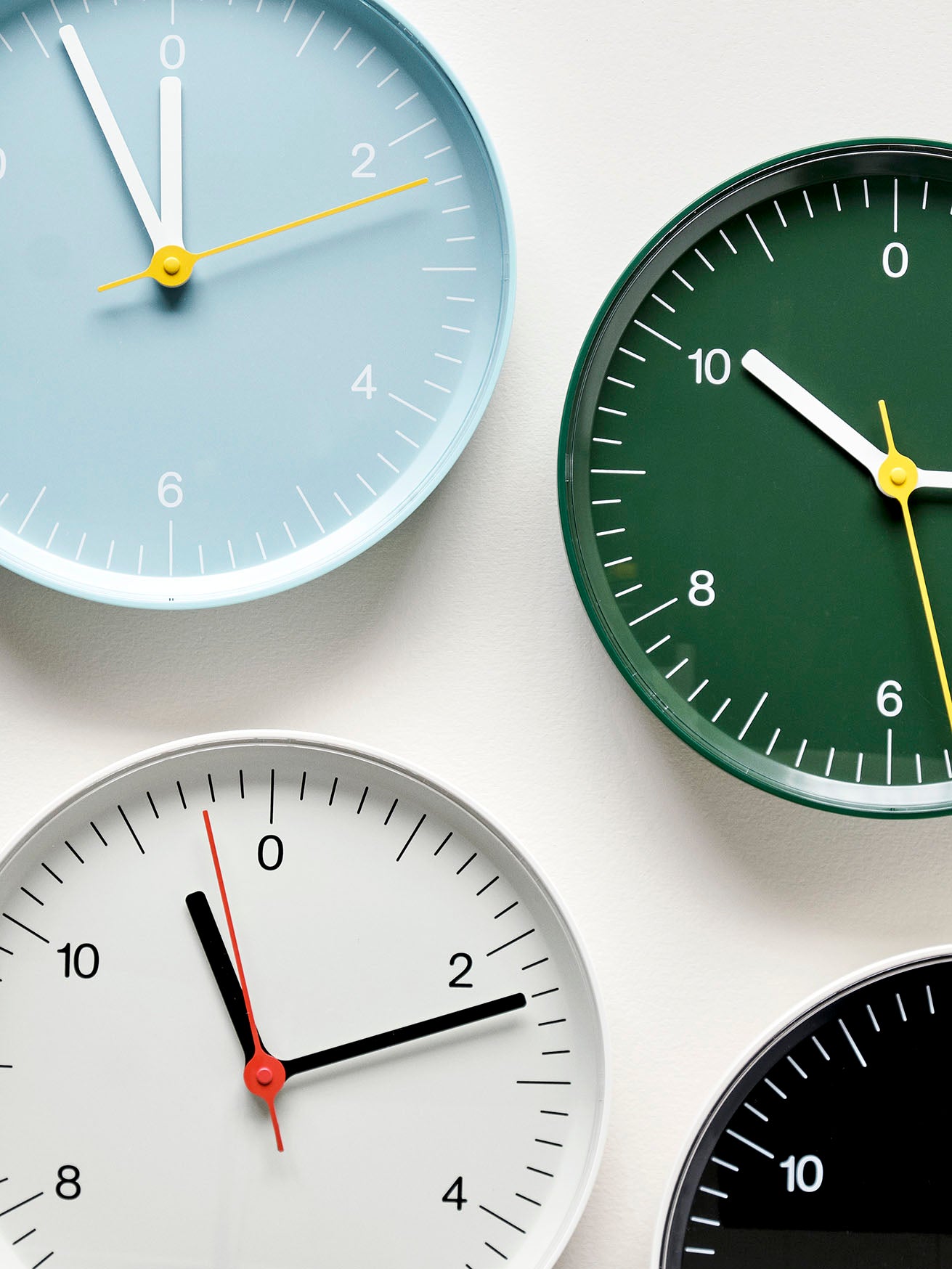 HAY Wall Clock Green