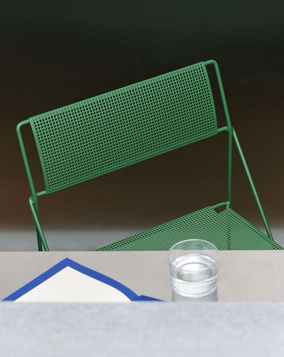 HAY X Line Chair Leek Green