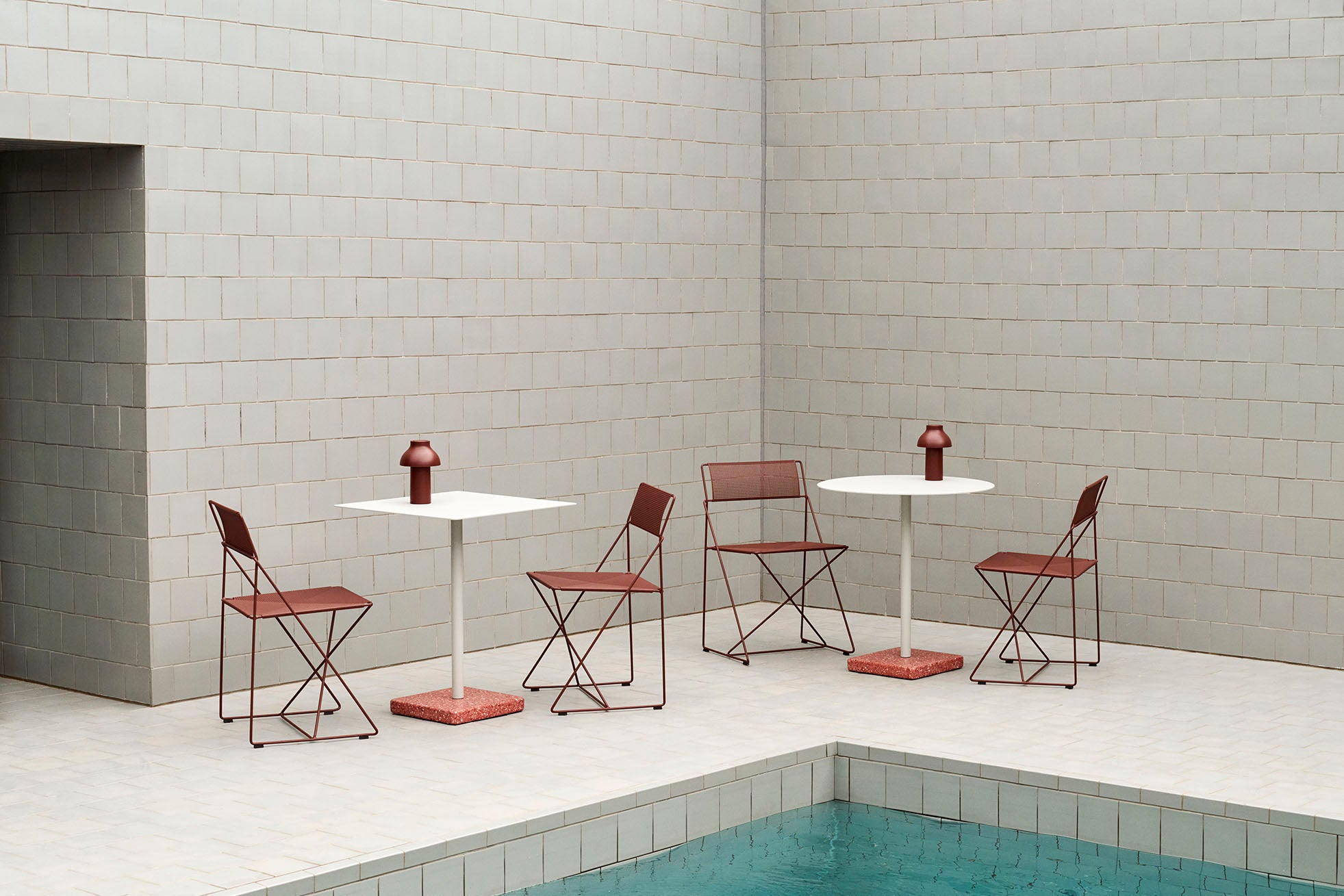 HAY X Line Chair Iron Red