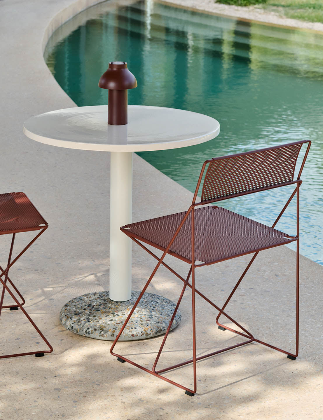 HAY X Line Chair Iron Red