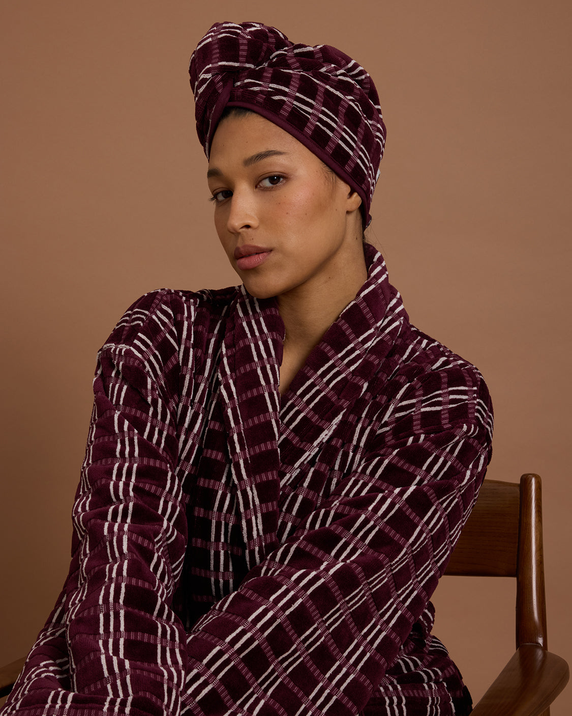 Hommey Hair Wrap Blackberry
