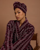 Hommey Hair Wrap Blackberry