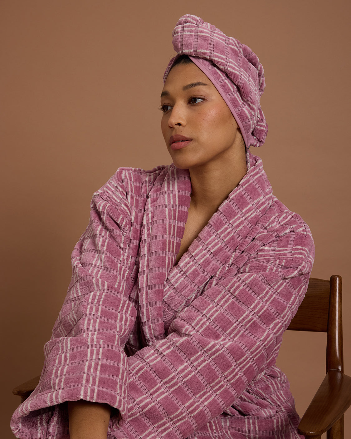 Hommey Hair Wrap Cotton Fig