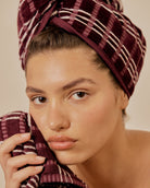 Hommey Hair Wrap Blackberry