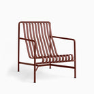 HAY Palissade Lounge Chair High Iron Red