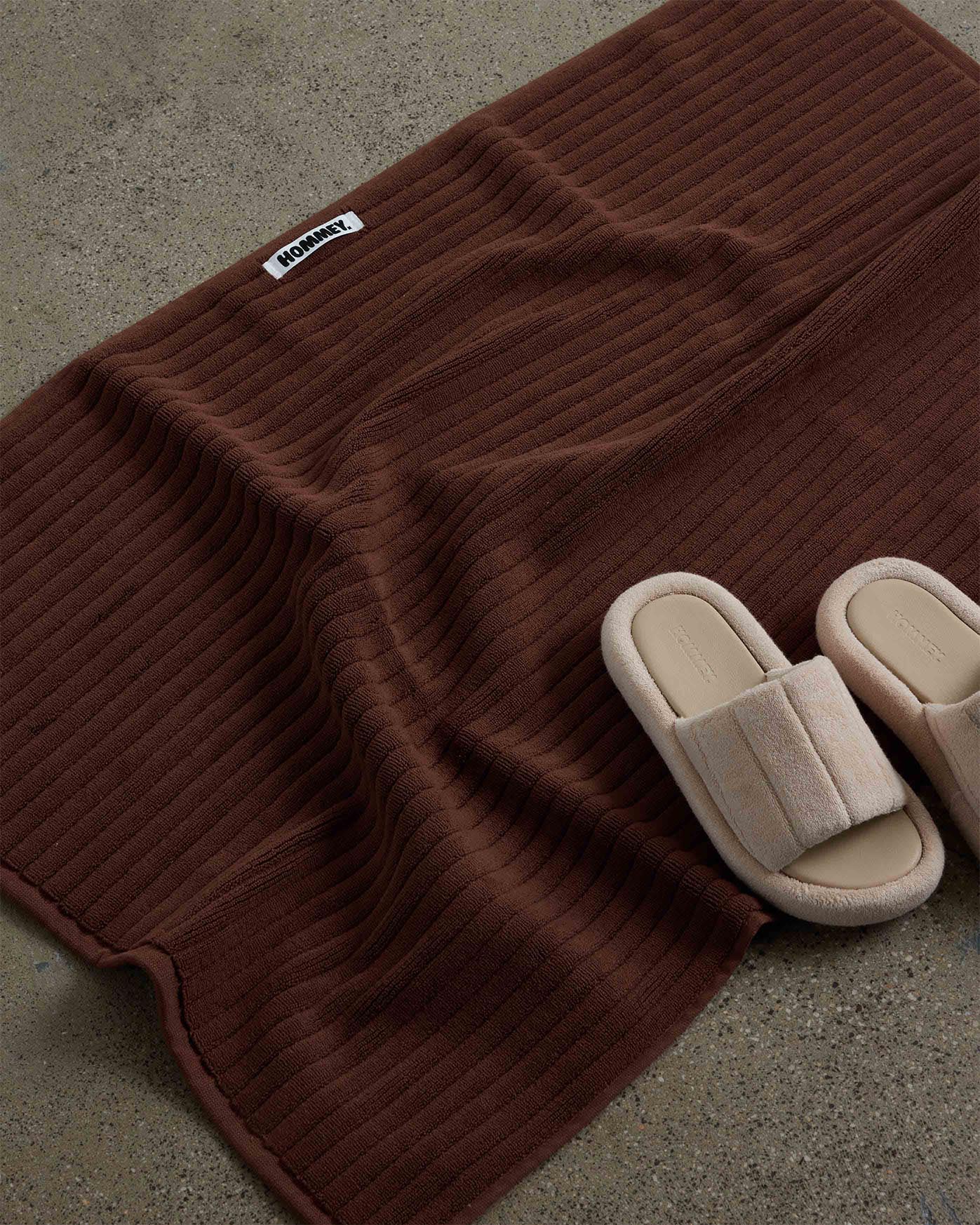 Hommey Bath Mat Cocoa