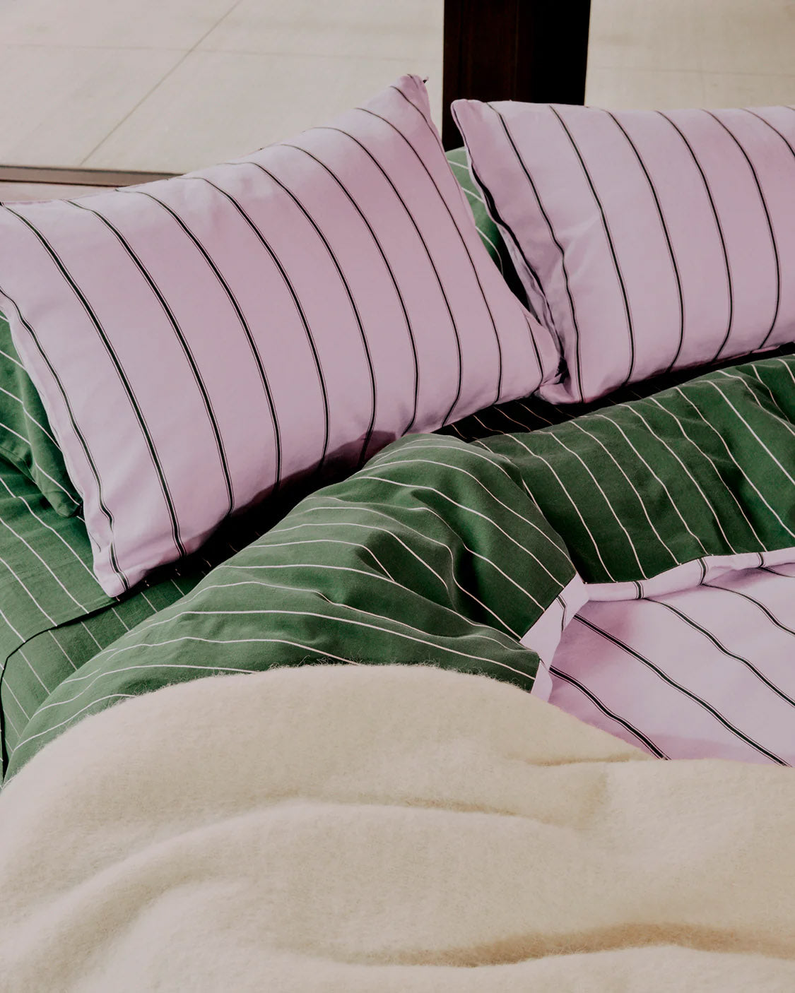 Hommey Pillowcase Pair - Violet