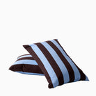 Hommey Pillowcase Pair - Iced Chocolate Stripes