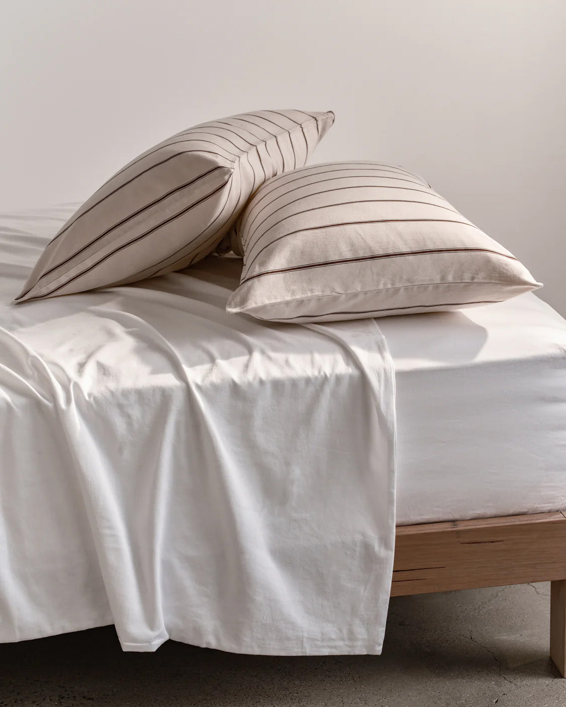 Hommey Pillowcase Pair - Vanilla