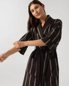 Hommey Ramie Robe Chocolate