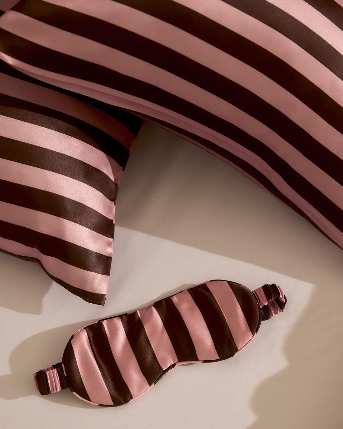 Hommey Silk Eyemask - Rocky Road Stripes