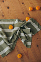 Hommey Tea Towel - Matcha Stripes