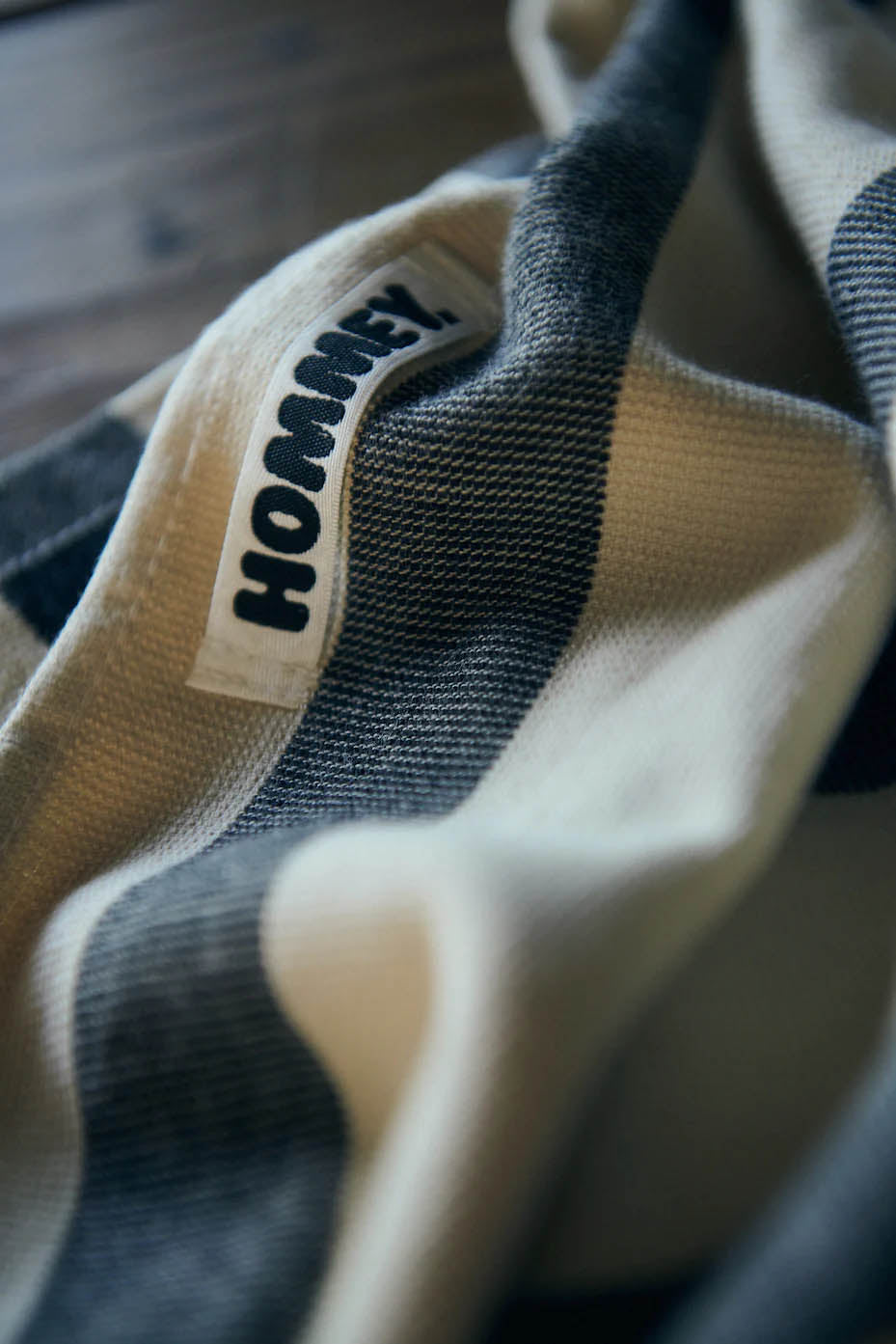 Hommey Tea Towel - Vanilla Bean Stripes