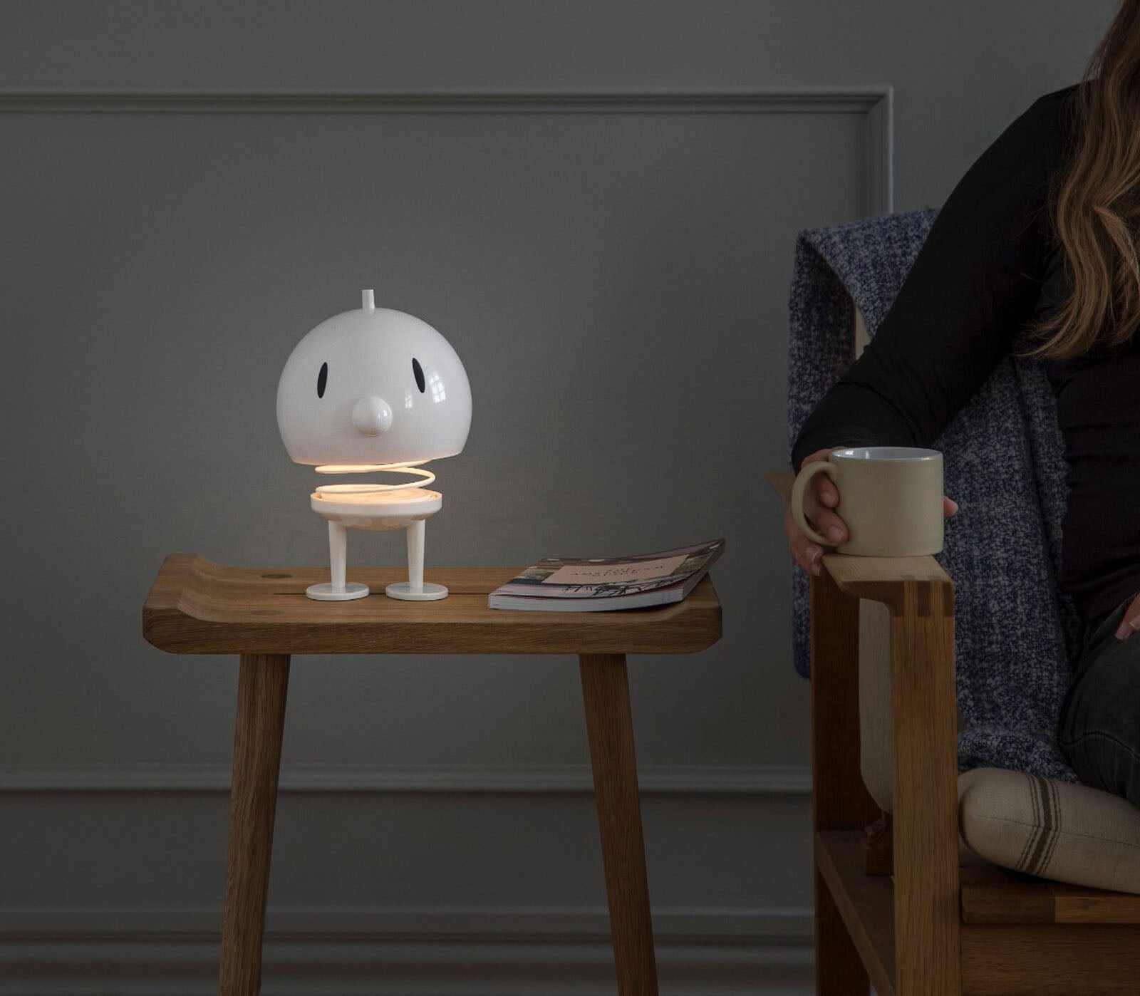 Hoptimist Cordless LED Lamp - X-Large White