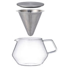 Kinto Carat Heat-Resistant Glass Teapot 850ml