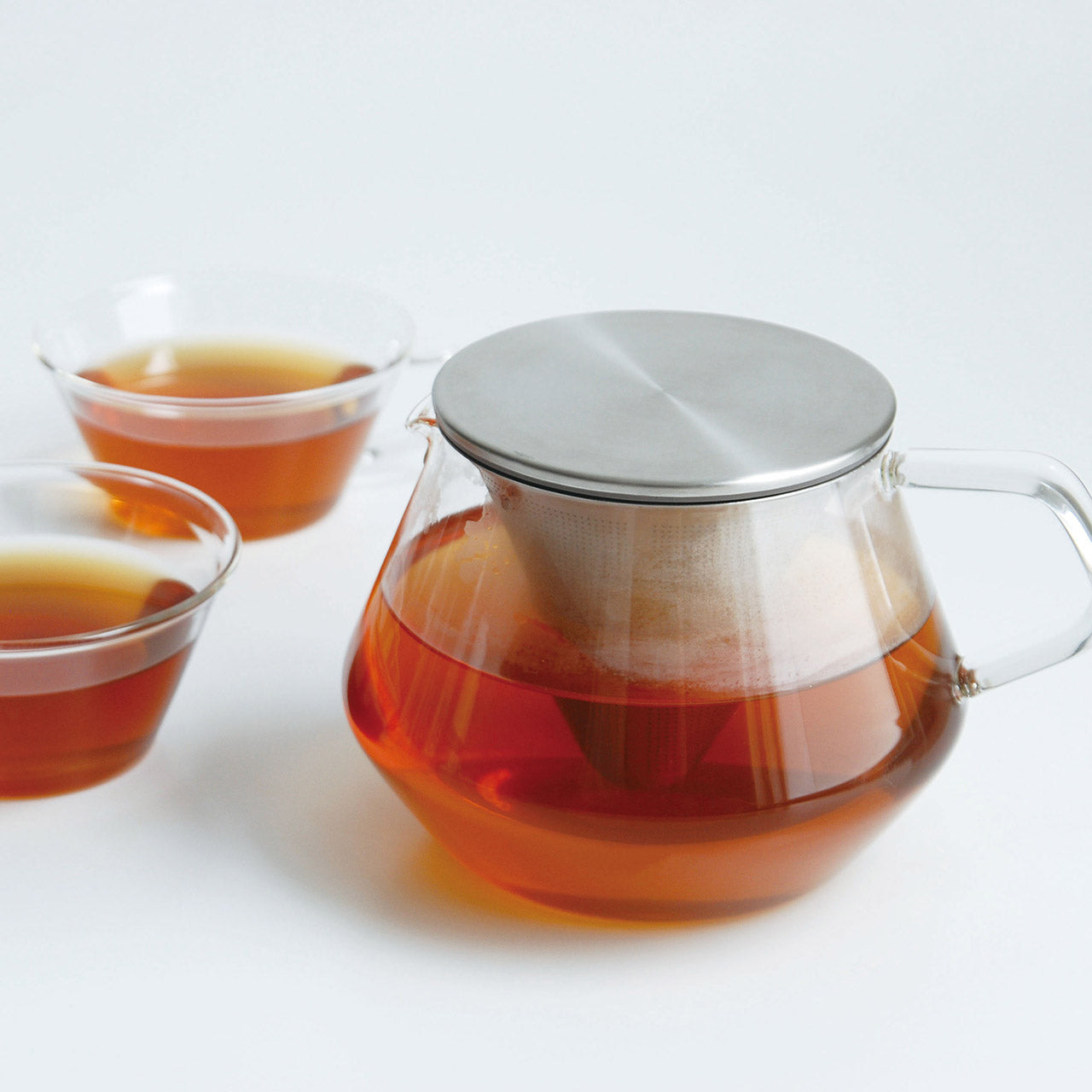 Kinto Carat Heat-Resistant Glass Teapot 850ml