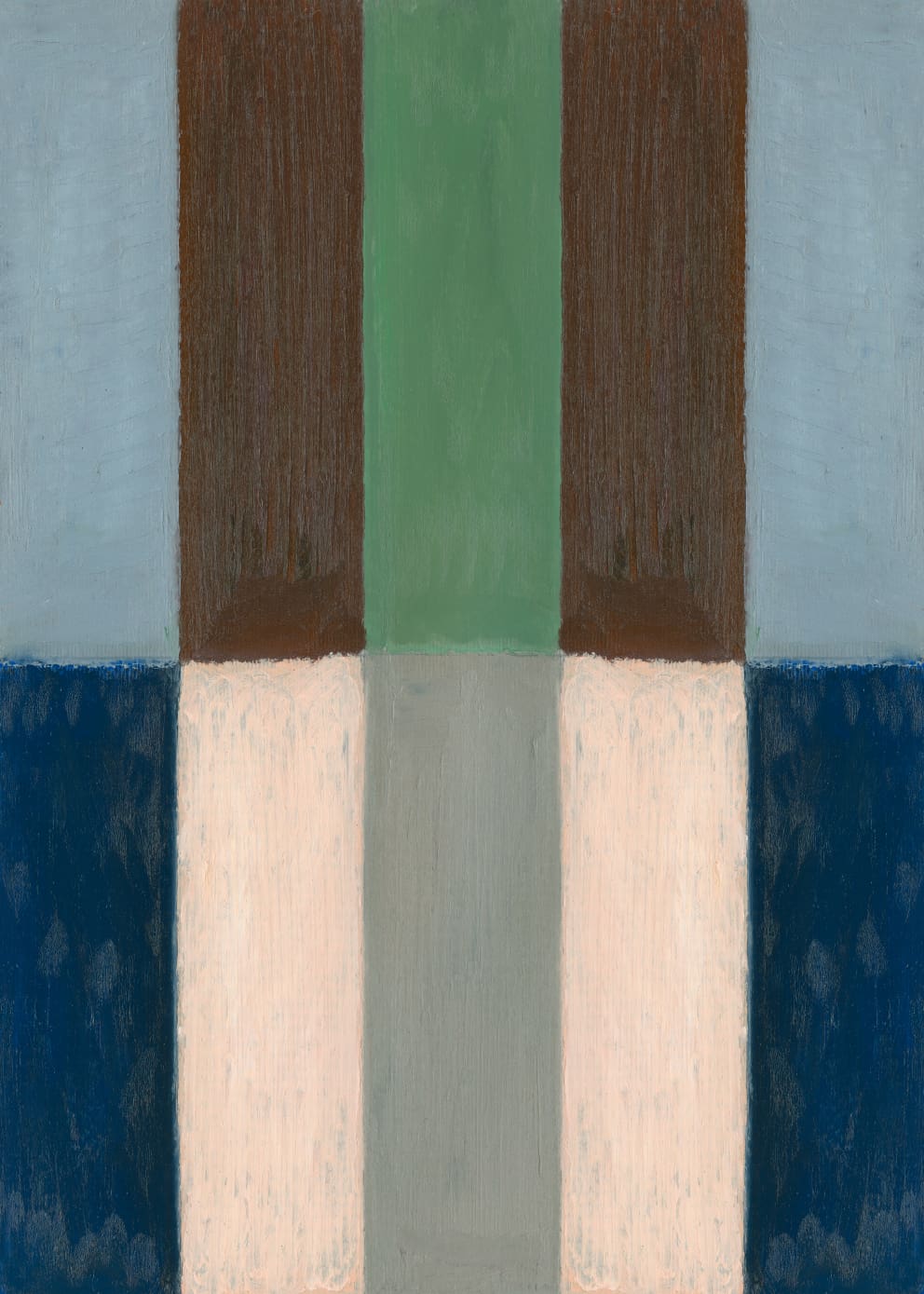 Lisa Lindh Quiet Landscape Abstract Art Print on Archival Paper