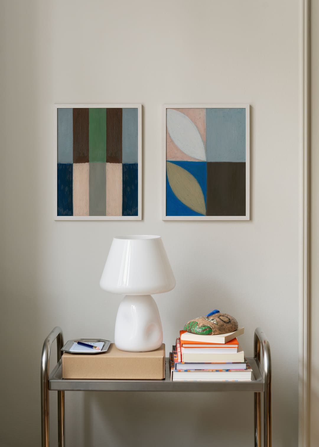 Lisa Lindh Quiet Landscape Abstract Art Print on Archival Paper