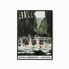 Louisiana Mamma Andersson - Pond A1 Black Frame