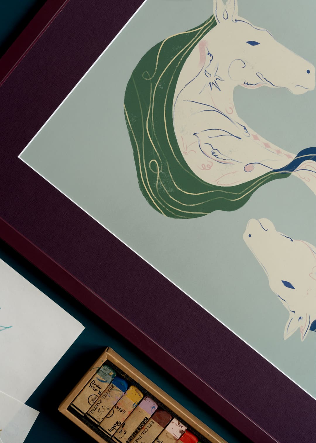 Lucrecia Rey Caro Reflections of the Soul Art Print