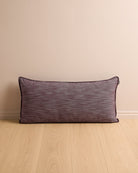 Wide Lumbar Cushion Cranberry Organic Cotton