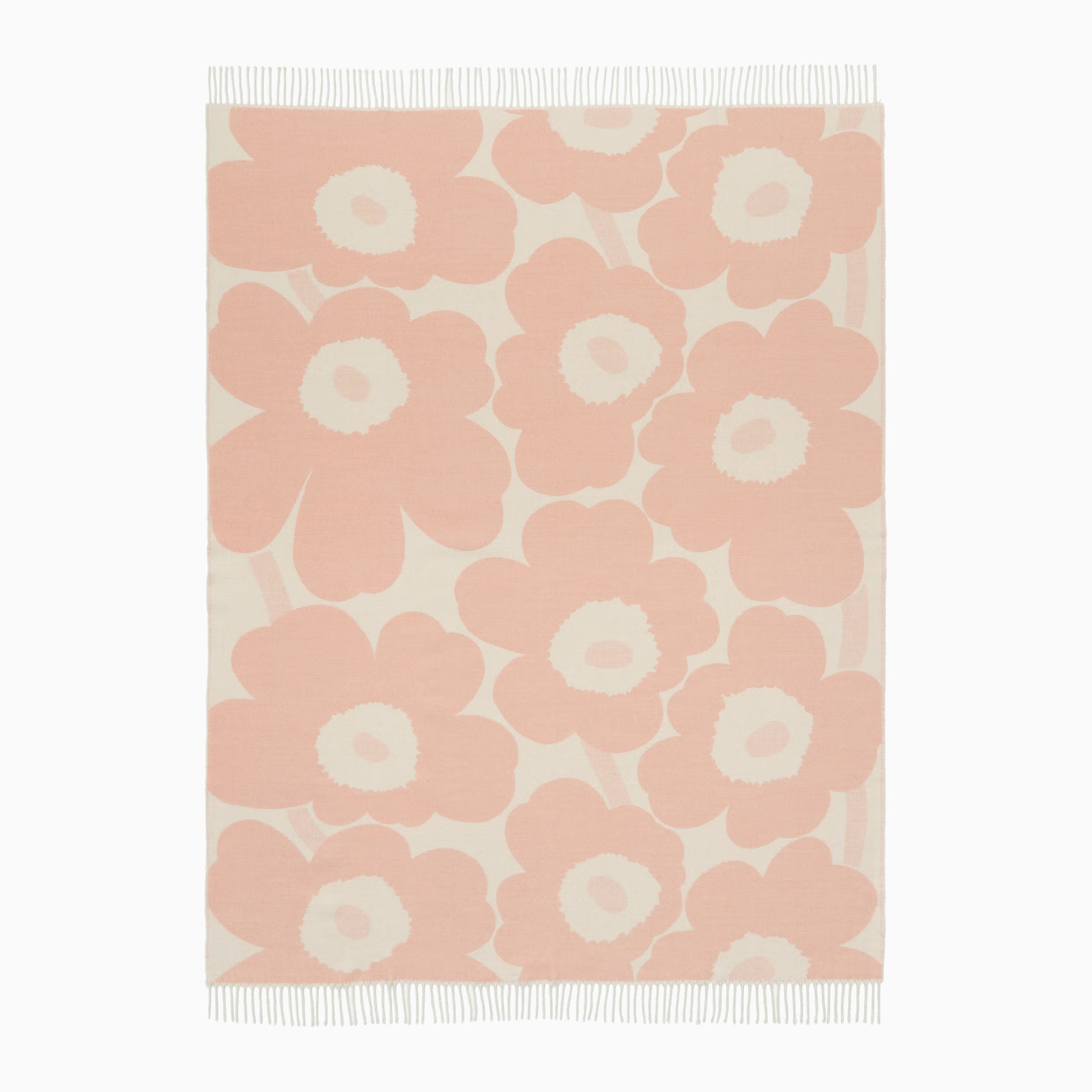 Marimekko Unikko Blanket - Pink