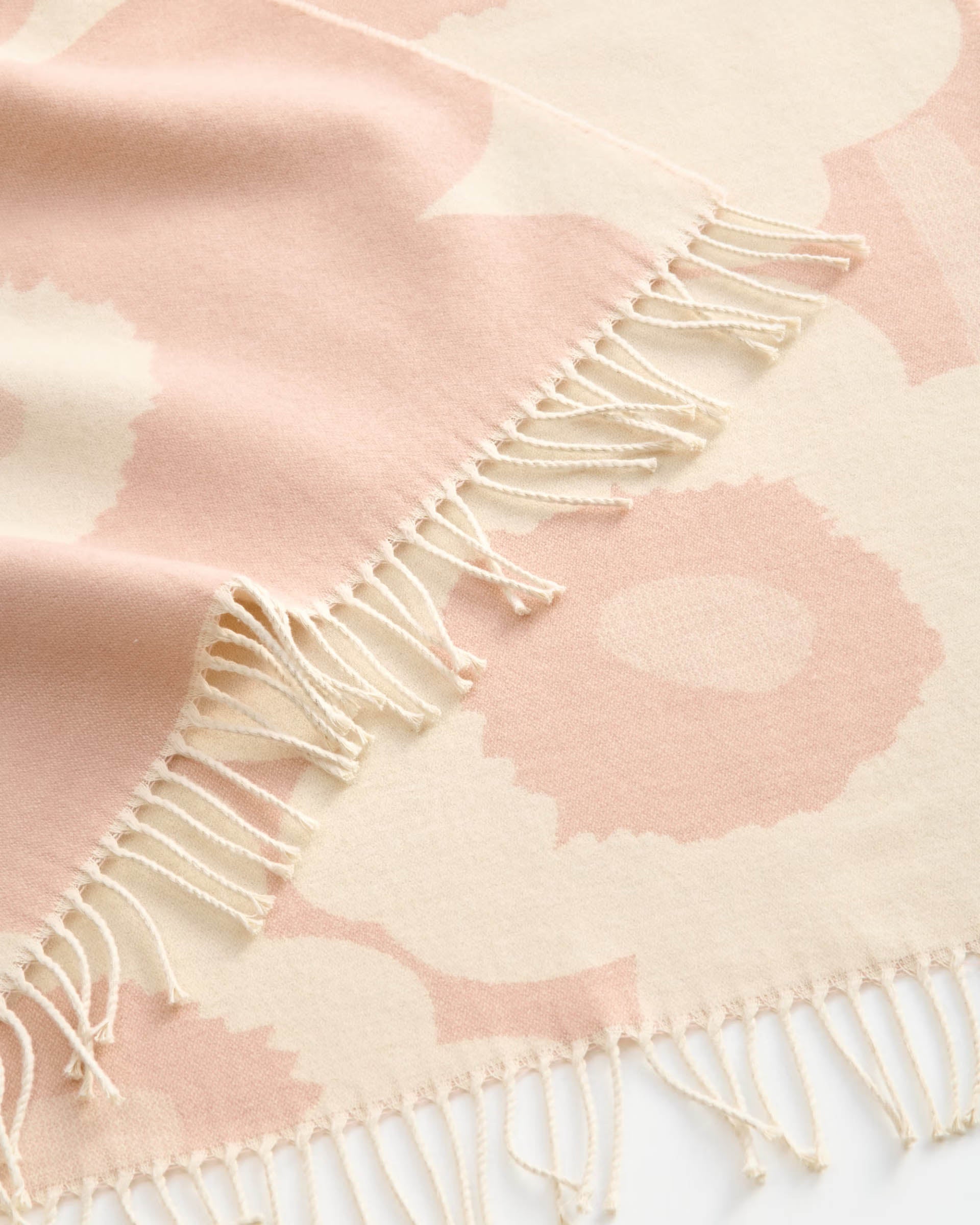 Marimekko Unikko Blanket - Pink